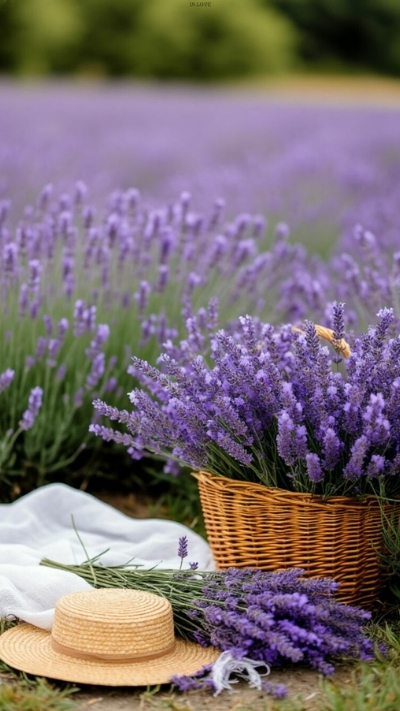 Hình lavender nghệ thuật đẹp