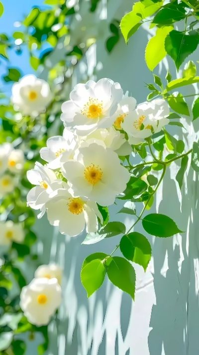 Hình nền chùm hoa nhài