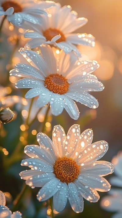 Hình nền hoa cúc họa mi giản dị