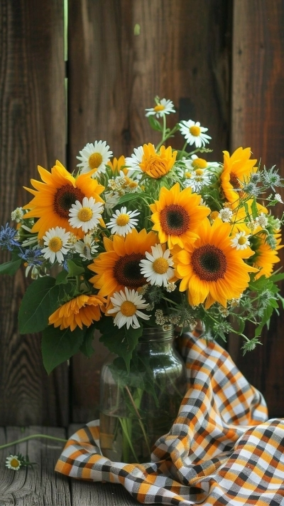 Hình nền hoa hướng dương rực rỡ