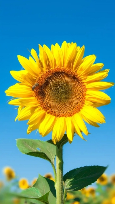 Hình nền hoa hướng dương vàng