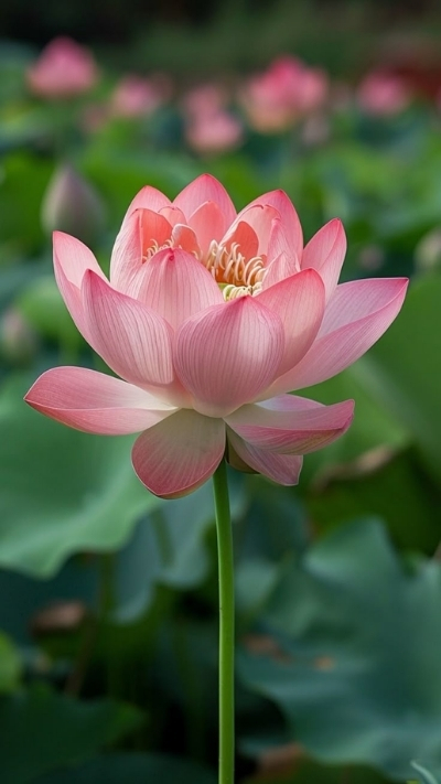 Hình nền hoa sen nở rộ