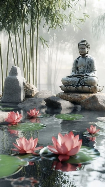 Hình nền hoa sen Phật giáo