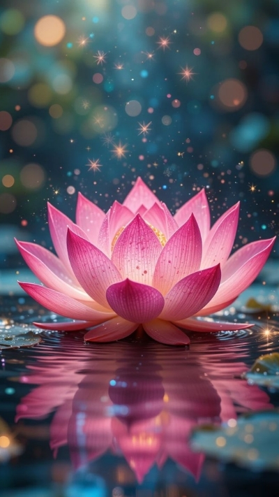 Hình nền hoa sen trên mặt nước