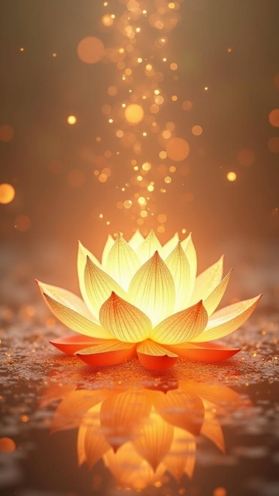 Hình nền hoa sen vàng