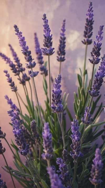Hình nền lavender bí ẩn