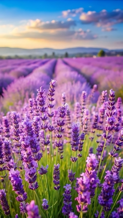 Hình nền lavender cho điện thoại