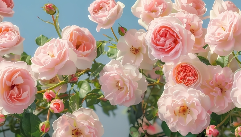 hình hoa hồng màu hồng xinh xắn