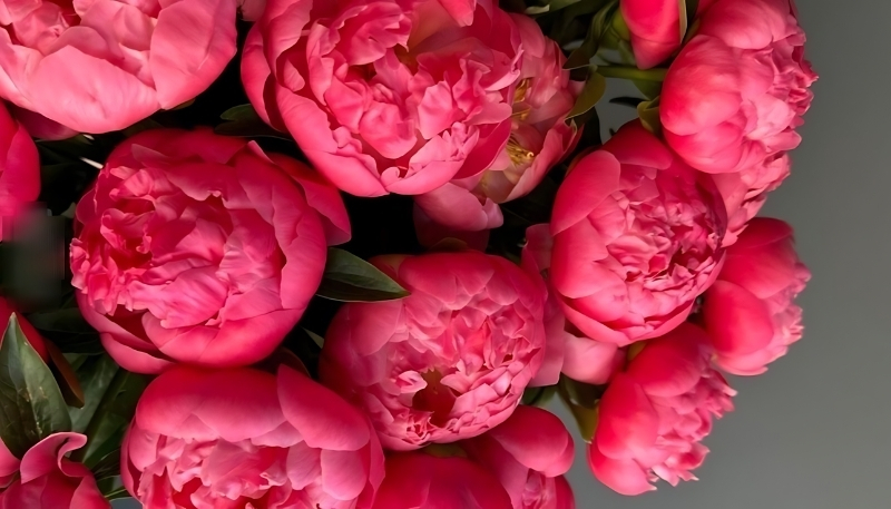 Hình nền hoa mẫu đơn hồng đậm