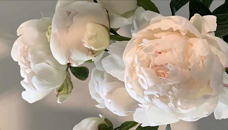 Hình nền hoa mẫu đơn trắng