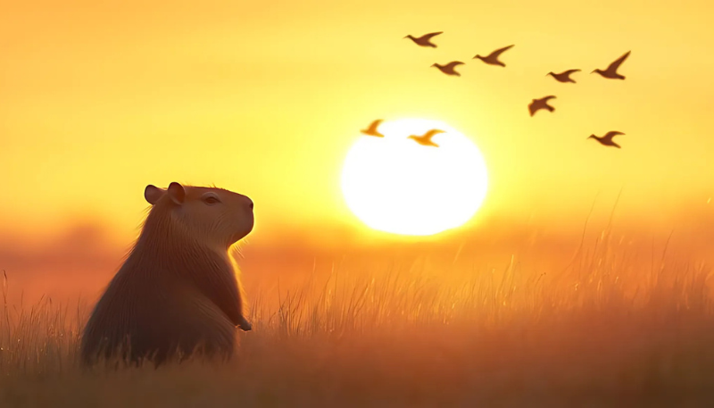 capybara hình nền ipad