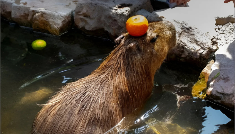 hình nền ipad cute capybara
