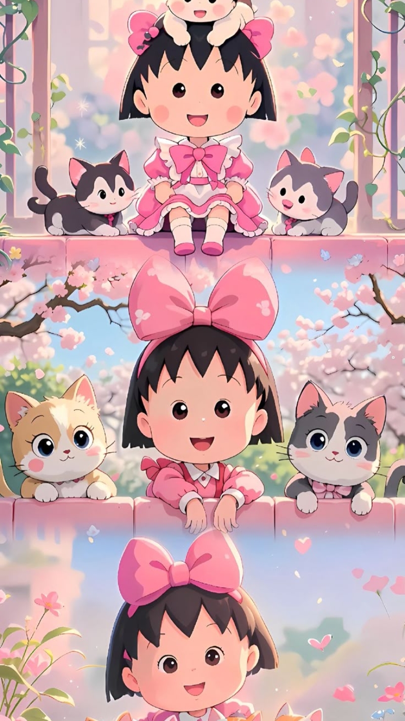 hình nền hoạt hình dễ thương