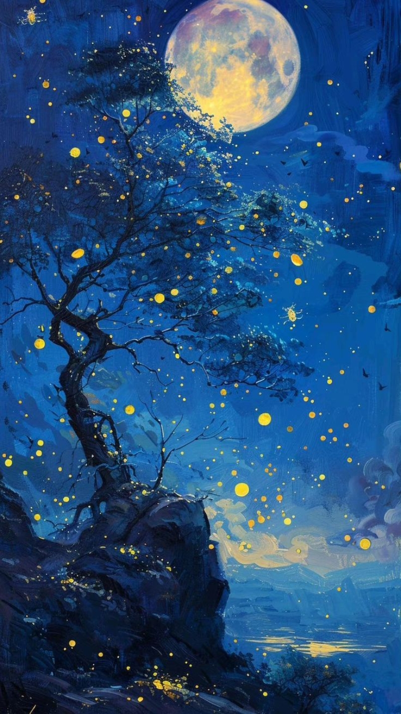 hình nền không gian huyền bí