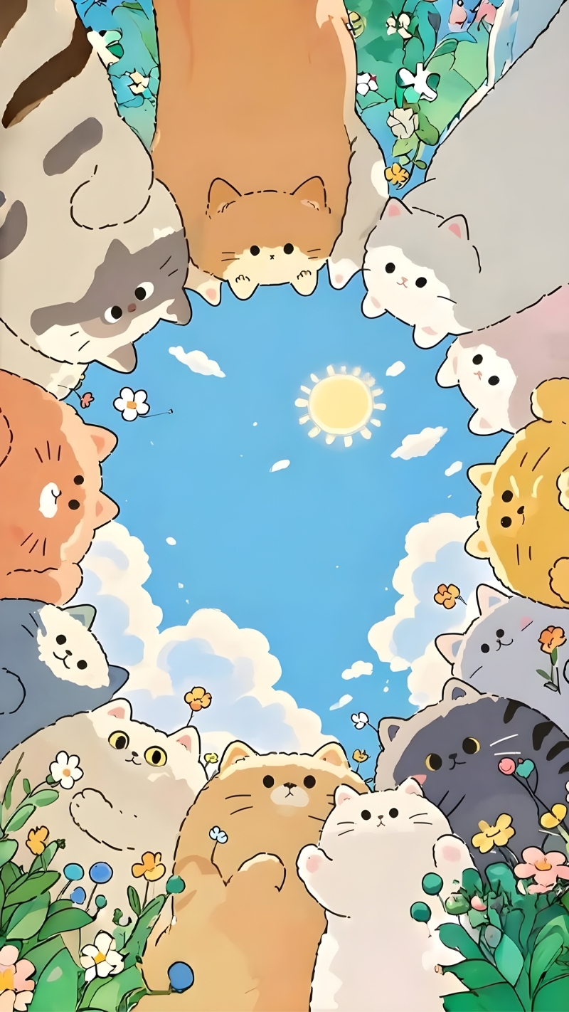 hình nền dễ thương iphone 17 rực rỡ