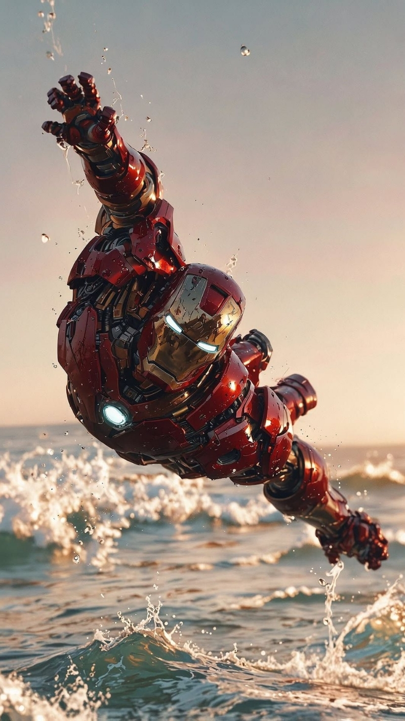 Hình nền Iron Man 4k cho điện thoại Android