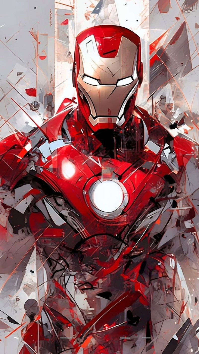 Hình nền Iron Man 4k cho màn hình điện thoại