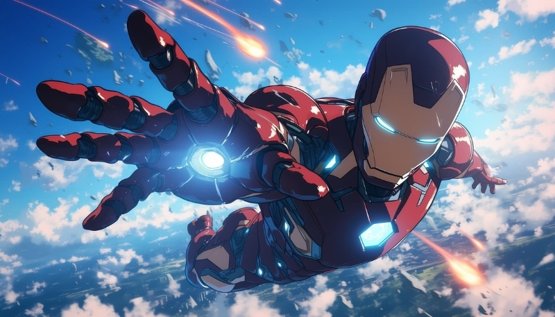 Hình nền Iron Man 4k cực nét cho máy tính