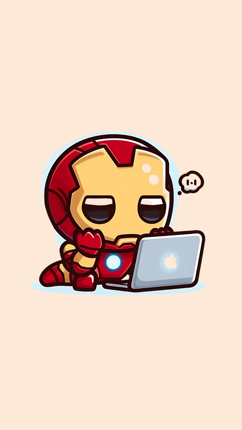 Iron Man chibi dễ thương cho fan Marvel