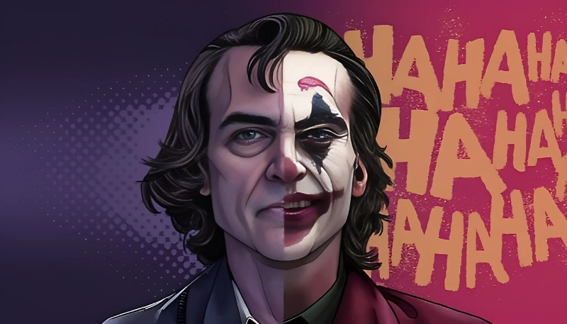 Ảnh nền Joker cười đáng sợ cho máy tính