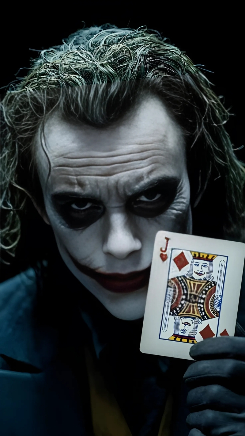 Hình Joker ấn tượng nguy hiểm điện thoại