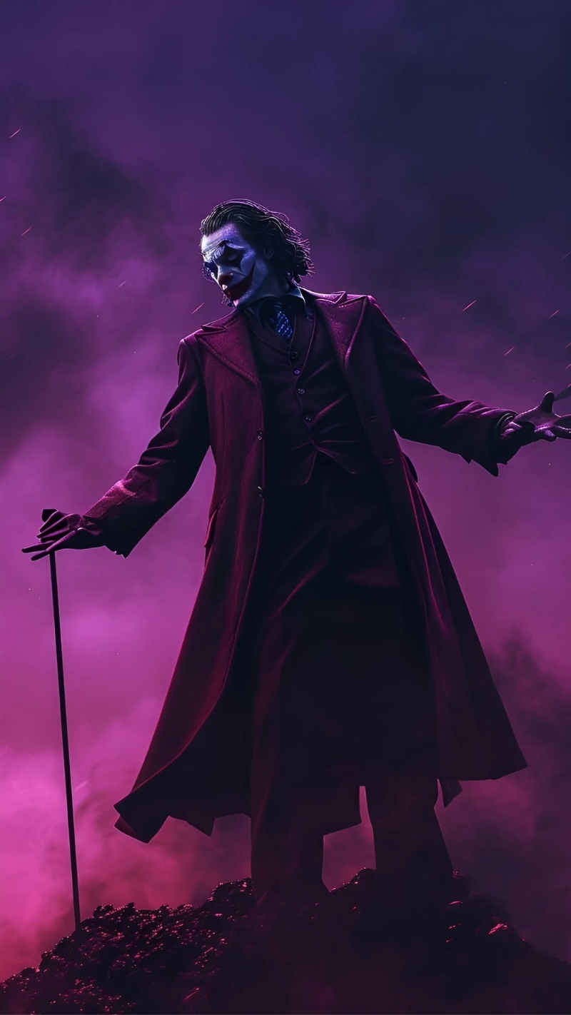Wallpaper Joker cực nguy hiểm điện thoại