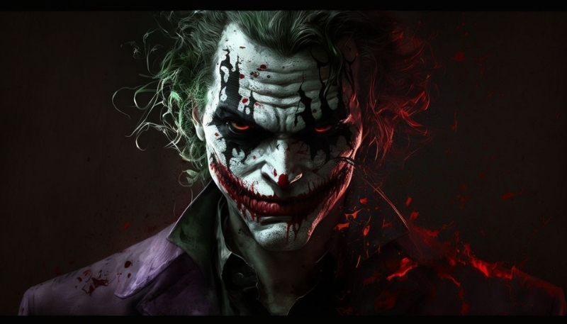 Wallpaper Joker cười ma mị PC