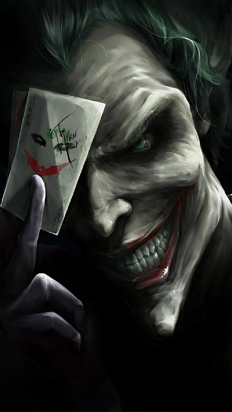 Wallpaper Joker tối tăm nguy hiểm mobile