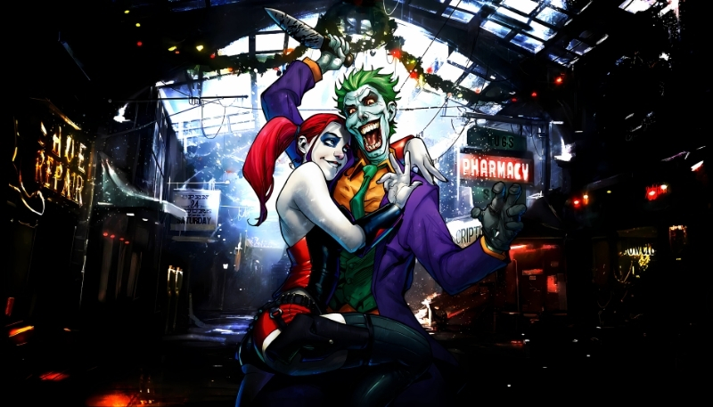 Wallpaper Joker và Harley Quinn PC