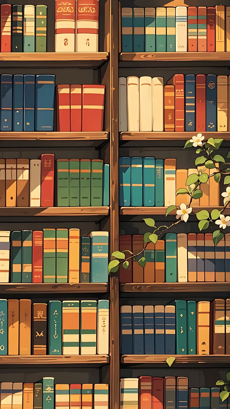 ảnh nền kệ sách chất lượng cao đẹp nhất