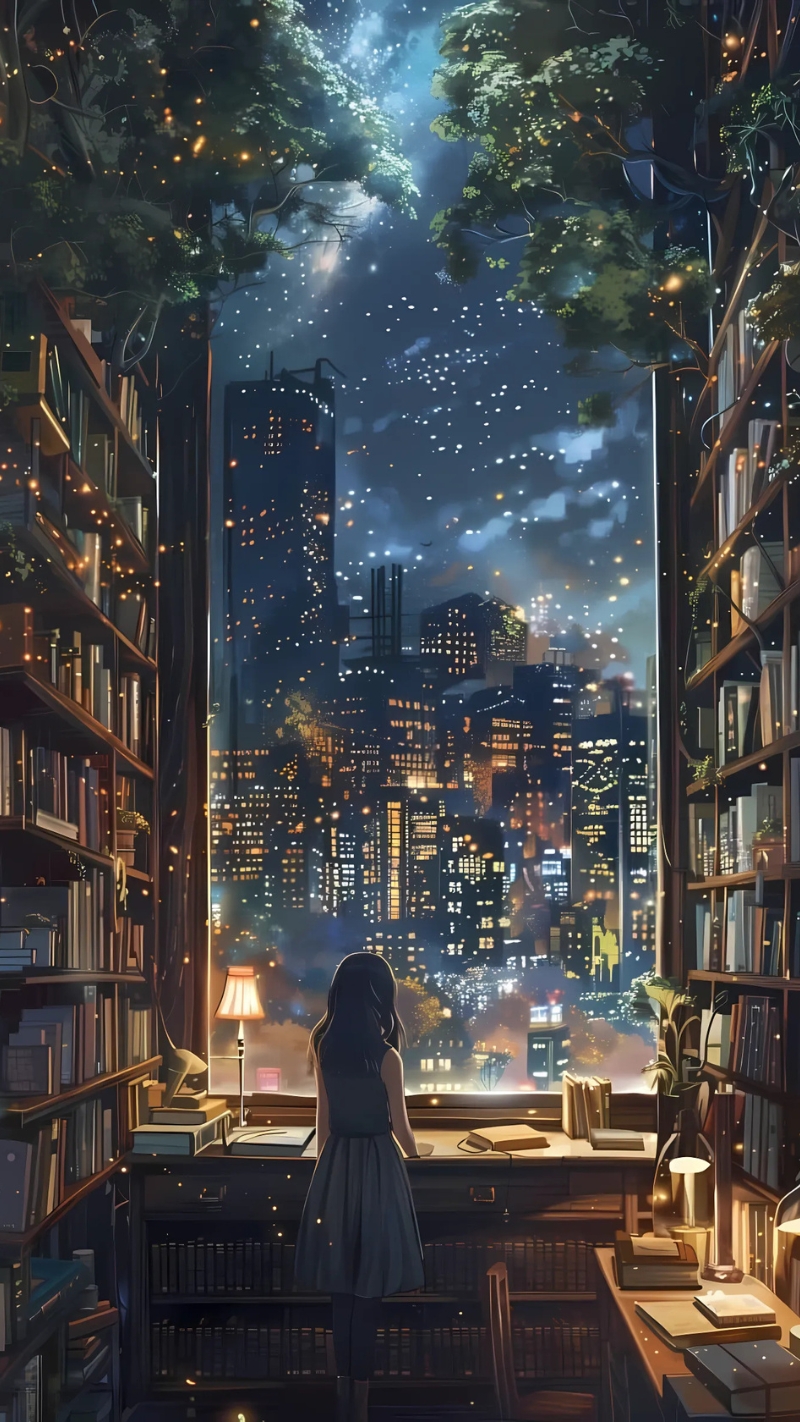 ảnh nền kệ sách chất lượng cao gợi cảm