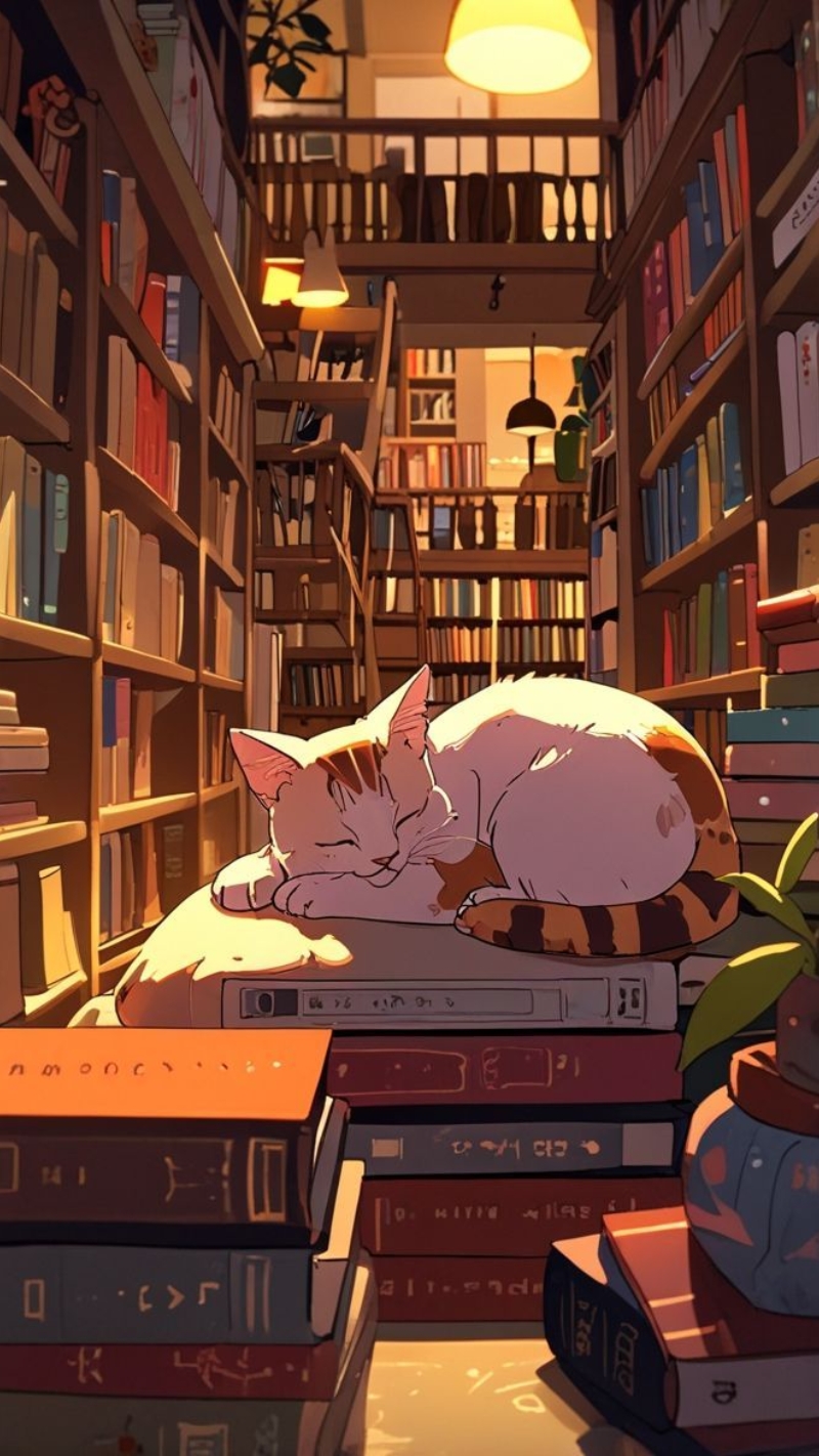 ảnh nền kệ sách chất lượng cao quyến rũ