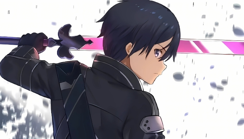 Ảnh nền Kirito 4K huyền bí
