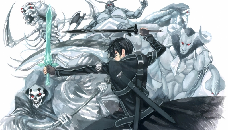 Ảnh nền Kirito 4K siêu nét