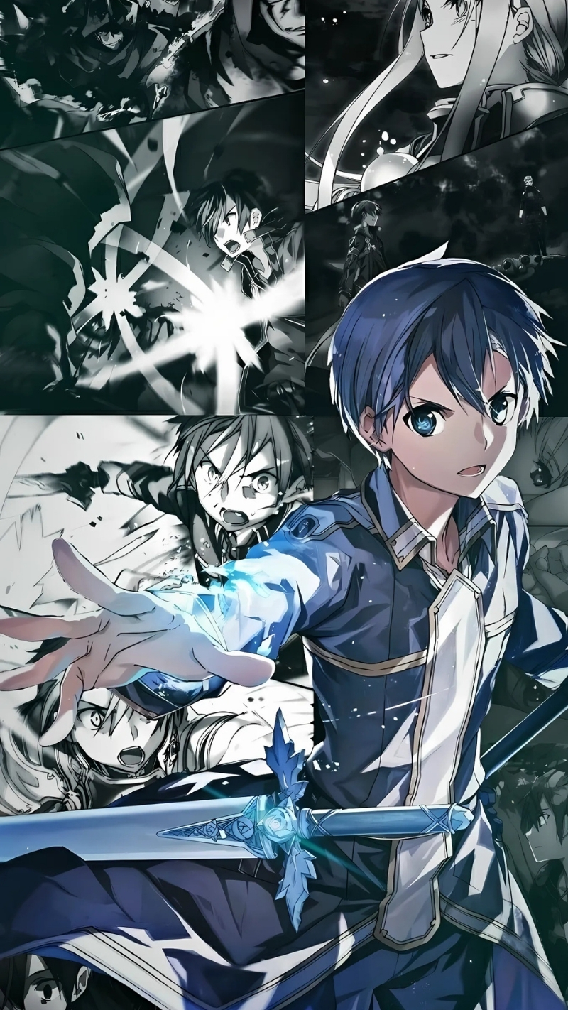 Ảnh nền Kirito ngầu hiện đại