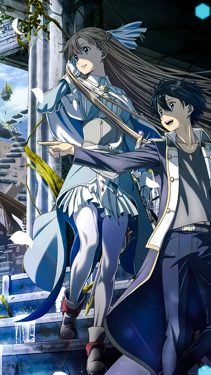 Ảnh nền Kirito và Asuna lãng mạn