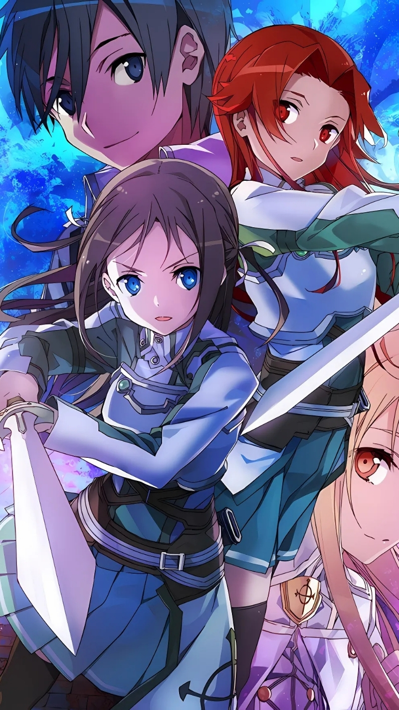 Ảnh nền Kirito và bạn bè cool ngầu nhất