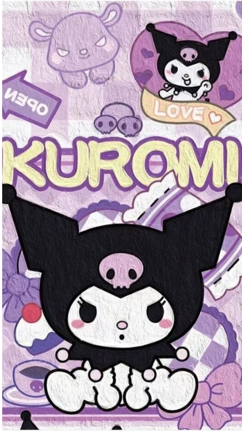 Ảnh nền điện thoại kuromi xinh xắn