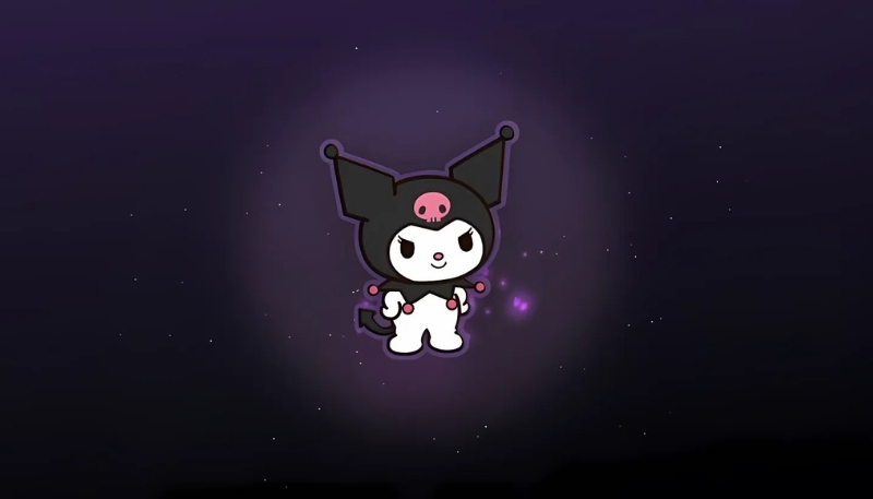 Ảnh nền kuromi cá tính cool ngầu
