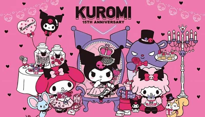 Ảnh nền kuromi và những người bạn