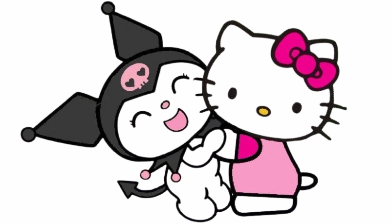 Bộ sưu tập ảnh kuromi và hello kitty đáng yêu