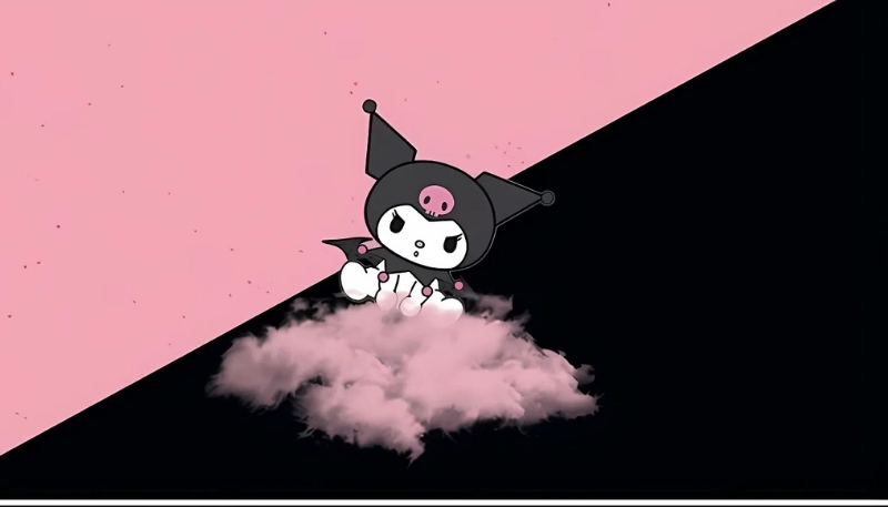 Hình kuromi dễ thương đáng yêu