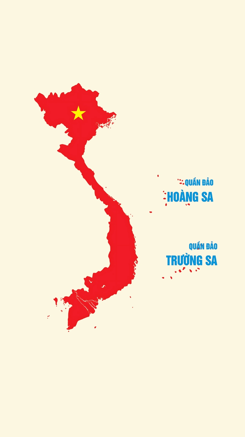 ảnh nền lá cờ việt nam và bản đồ ý nghĩa