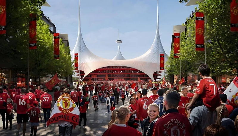 Ảnh nền Manchester United và fan mạnh mẽ