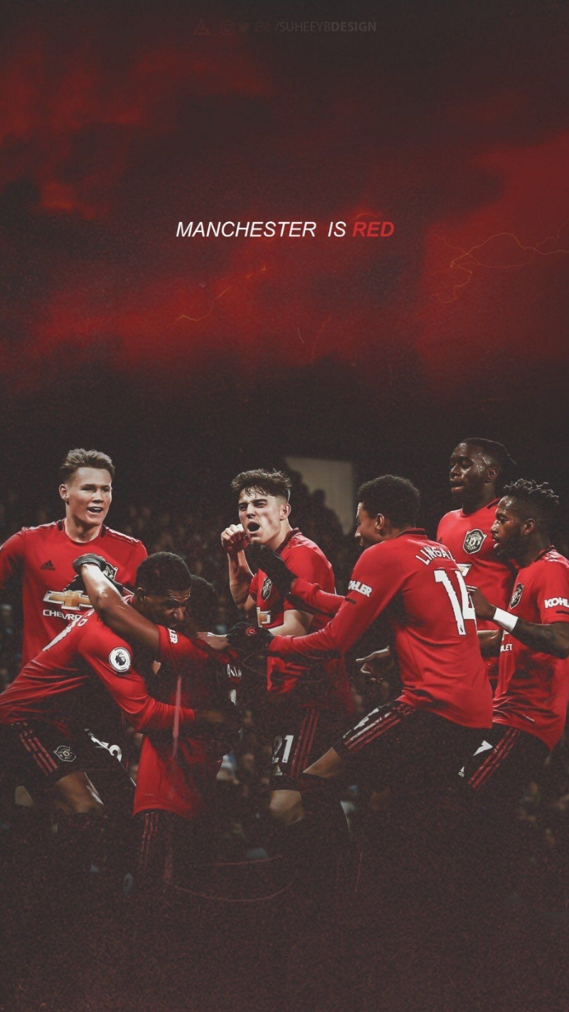 Hình nền cầu thủ Manchester United ấn tượng