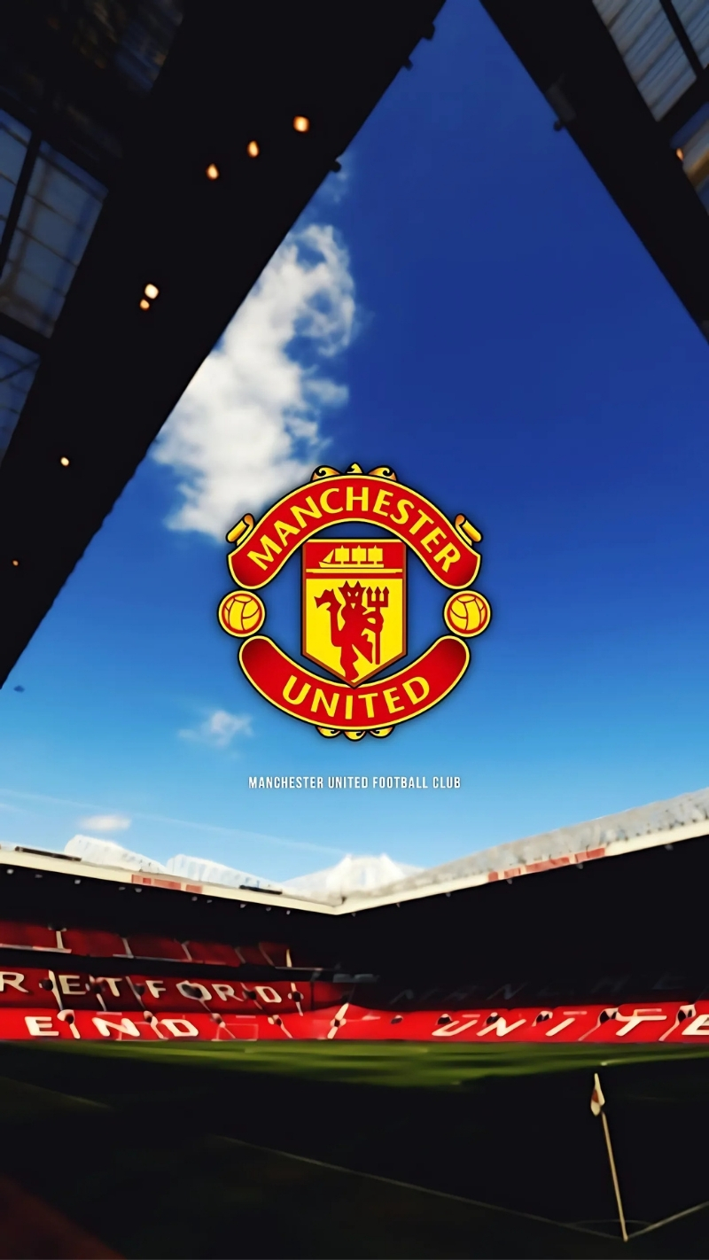 Hình nền logo Manchester United độc bản