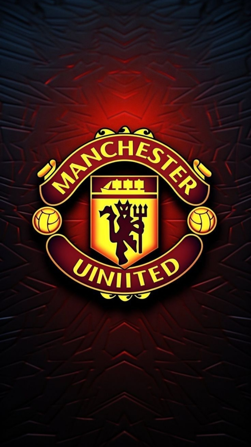 Hình nền logo Manchester United độc đáo