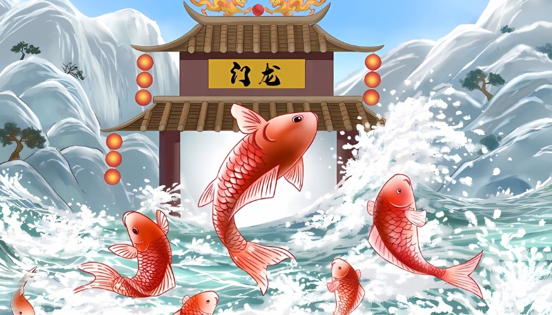 hình nền cá chép phong thủy