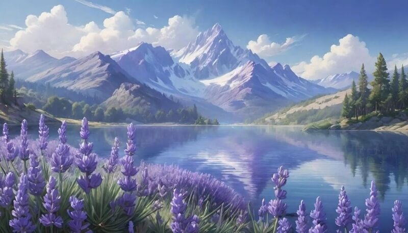 hình máy tính bảng núi non hùng vĩ full HD