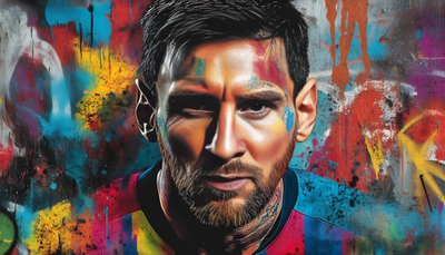 hình nền messi 3d cho laptop